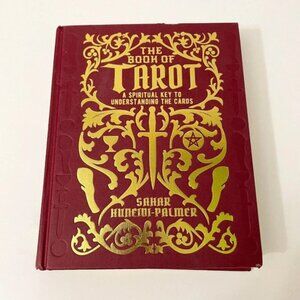 2022 The  Book of Tarot By Sahar Huneiei Palmer Hardcover Flaws